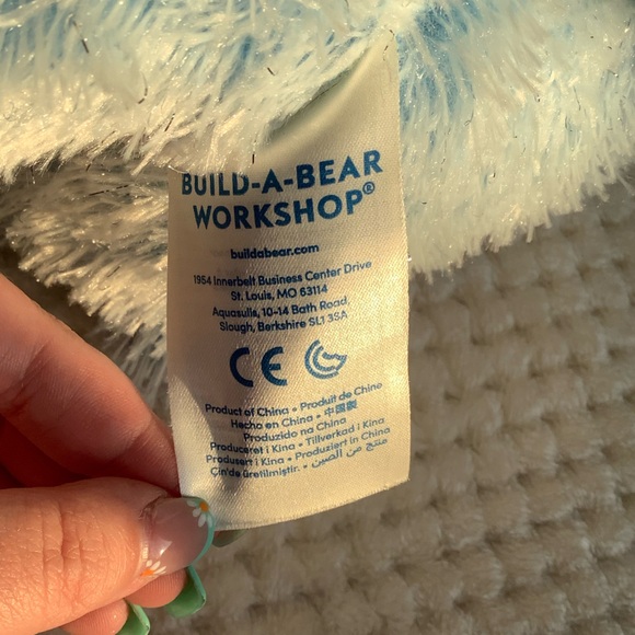 Build A Bear Workshop Elsa Blue Sparkle Bear from Olafs Frozen Adventures - Picture 3 of 10